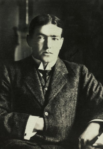 欧内斯特-沙克尔顿肖像，约 1905 年（照片） 作者 亨利·曼努埃尔（Henri Manuel）