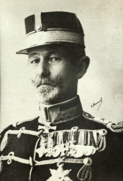 亚历山大-阿韦列斯科将军肖像（照片） 作者 亨利·曼努埃尔（Henri Manuel）