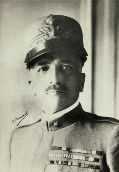 意大利将军阿曼多-迪亚斯肖像（照片） 作者 亨利·曼努埃尔（Henri Manuel）