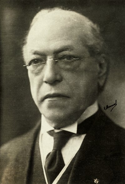 塞缪尔-冈珀斯肖像（照片） 作者 亨利·曼努埃尔（Henri Manuel）