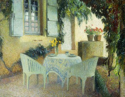 Terrasse du Manoir a Marquayrol， 作者 亨利·马丁