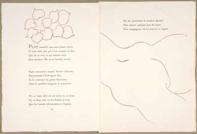 11 月 29 日，朗夏尔《爱之花》的弗洛里莱热 作者 亨利·马蒂斯