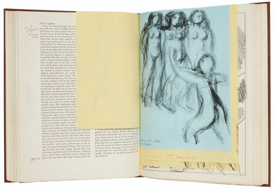 詹姆斯-乔伊斯（1882-1941 年）的《尤利西斯》插图版 作者 亨利·马蒂斯