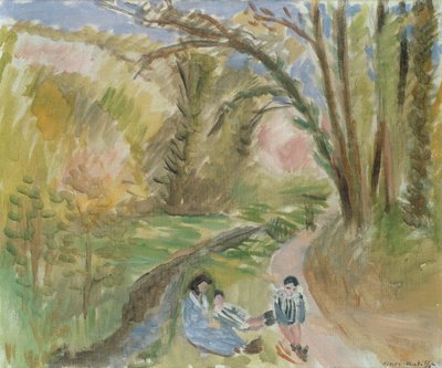 法国南部风景（绘画） 作者 亨利·马蒂斯