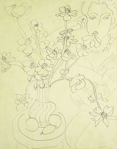 海葵与女人》研究，蓝色的和谐 作者 亨利·马蒂斯