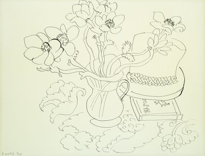 海葵花瓶 作者 亨利·马蒂斯