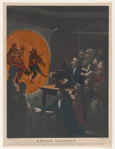 1799年1月30日，魔幻灯笼。 作者 亨利通知