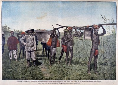 1899年，1899年的马尚任务车队 作者 亨利·迈耶（Henri Meyer）