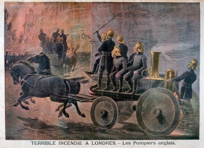 1897年，英国消防员紧急行动 作者 亨利·迈耶（Henri Meyer）
