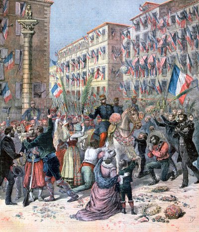 1893年1859年6月8日，法国人进入米兰 作者 亨利·迈耶（Henri Meyer）
