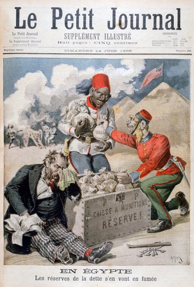 埃及：1896年的债务准备金上升 作者 亨利·迈耶（Henri Meyer）