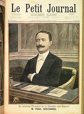 1898年6月26日，Le Petit期刊上的众议院新总统Paul Deschanel（1855-1922） 作者 亨利·迈耶（Henri Meyer）