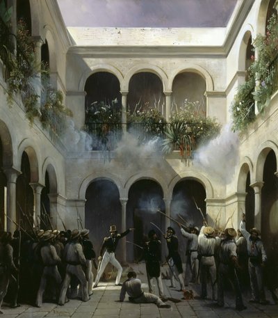 1838年12月5日在韦拉克鲁斯对弗朗索瓦-德-奥尔良（François d