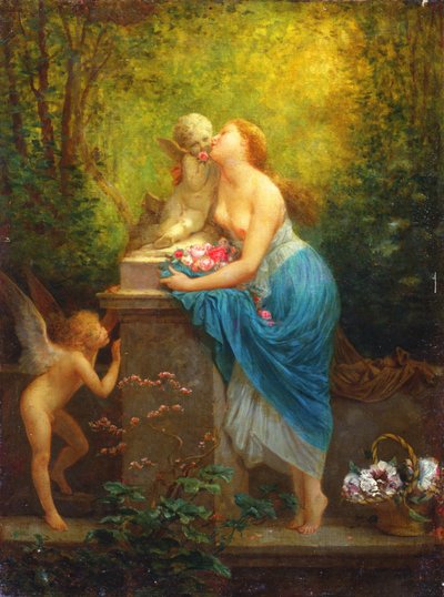 丧失纯真，1885年 作者 Henri Pierre Picou