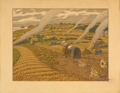 在外地工作 作者 亨利·里维耶尔（Henri Riviere）