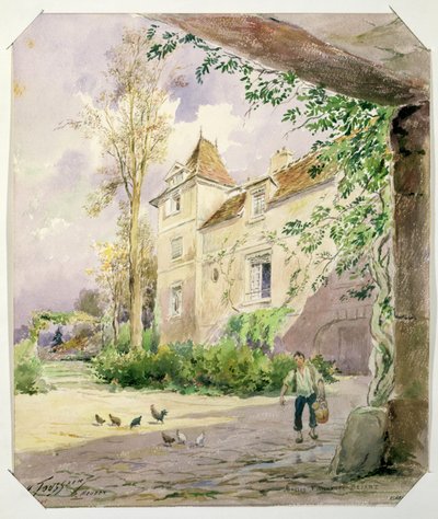 位于Meudon的Armande Bejart之家（1642-1700），c.1906 作者 亨利·杜桑