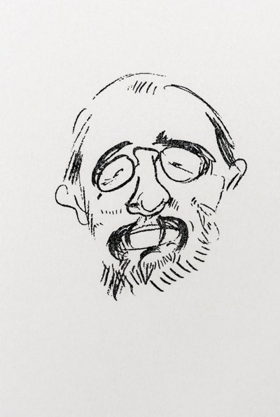 Henri Toulouse-Lautrec.自画像。 作者 亨利·德·图卢兹·劳特雷克