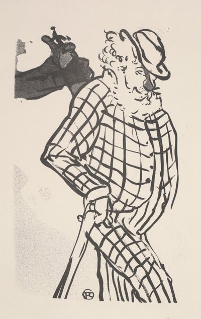 无题（litho） 作者 亨利·德·图卢兹·劳特雷克