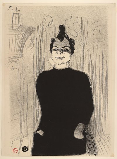 A la Gaieté Rochechouart, Nicolle 作者 Henri de Toulouse-Lautrec
