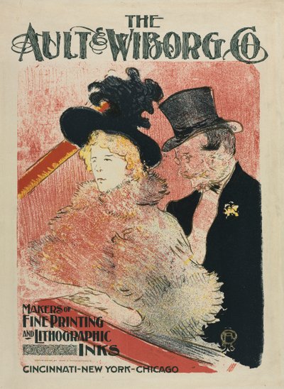 音乐会现场 作者 Henri de Toulouse-Lautrec