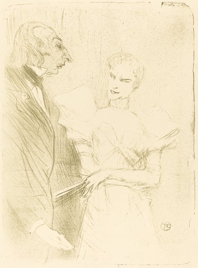 Brandes and Leloir in Cabotins Brandès et Leloir in Cabotins, 1894. 作者 亨利·德·图卢兹·劳特雷克