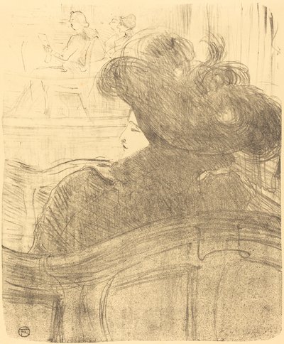 克莱奥-德-梅罗德 作者 Henri de Toulouse Lautrec