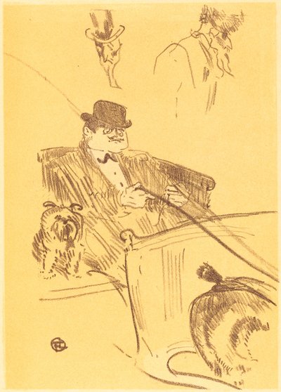 伊索多部落 "的封面 作者 Henri de Toulouse Lautrec