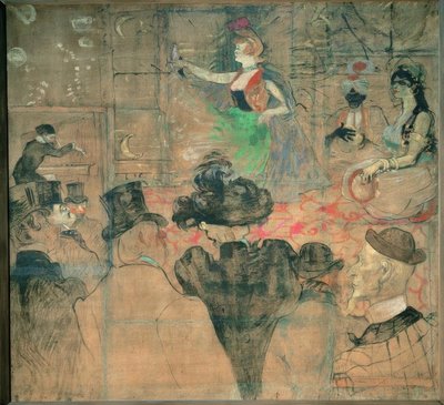 摩尔人舞蹈或Almées 作者 亨利·德·图卢兹·劳特雷克