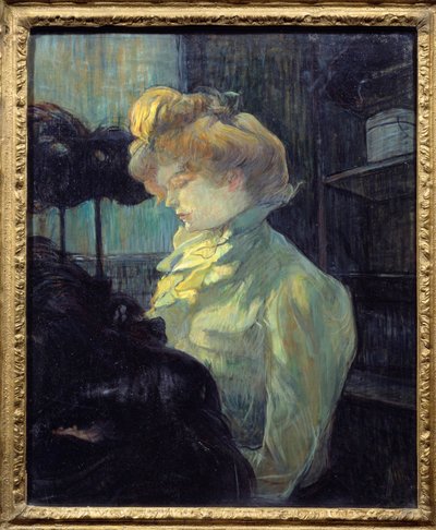 La modist 亨利-德-图卢兹-劳特累克（1864-1901）的画作 1900年，太阳。0,61x0,49 m 阿尔比，图卢兹-劳特累克博物馆 作者 亨利·德·图卢兹·劳特雷克