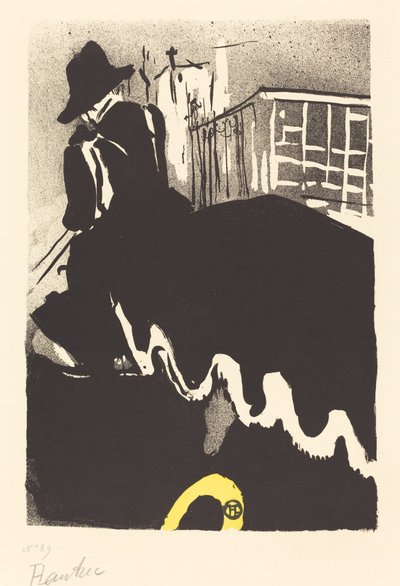 最后的歌谣 Ultime ballade, 1893. 作者 亨利·德·图卢兹·劳特雷克
