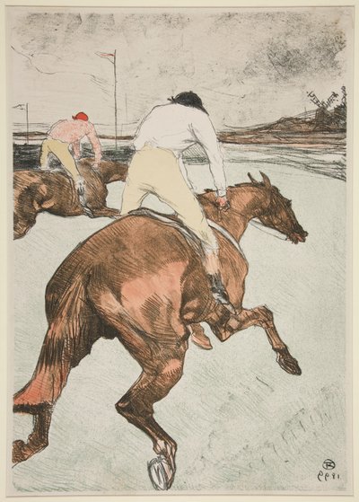 骑师 作者 Henri de Toulouse-Lautrec