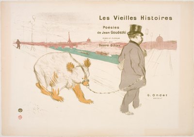 Les Vieilles Histoires, 封面 作者 Henri de Toulouse-Lautrec