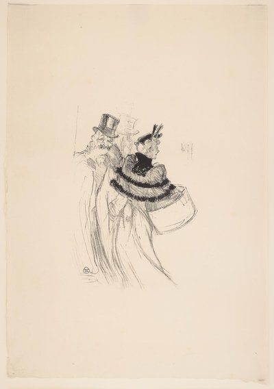 老先生们 作者 Henri de Toulouse Lautrec