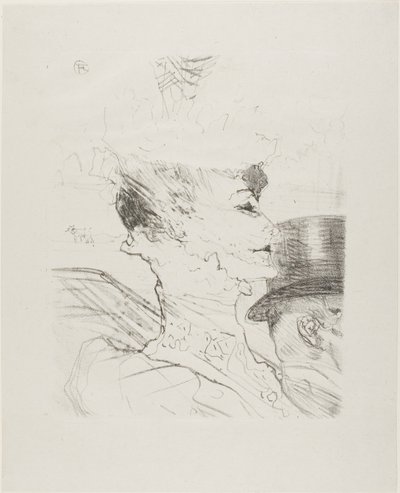 路易丝·巴尔蒂（Louise Balthy），来自十三张石版画 作者 Henri de Toulouse-Lautrec