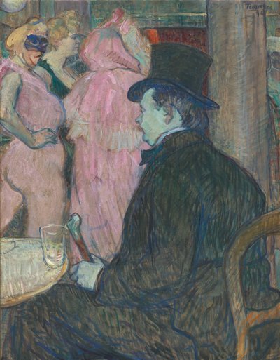 Maxime Dethomas, 1896. 作者 亨利·德·图卢兹·劳特雷克
