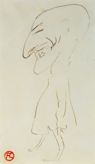 Paul Viaud先生，约1899年 作者 亨利·德·图卢兹·劳特雷克