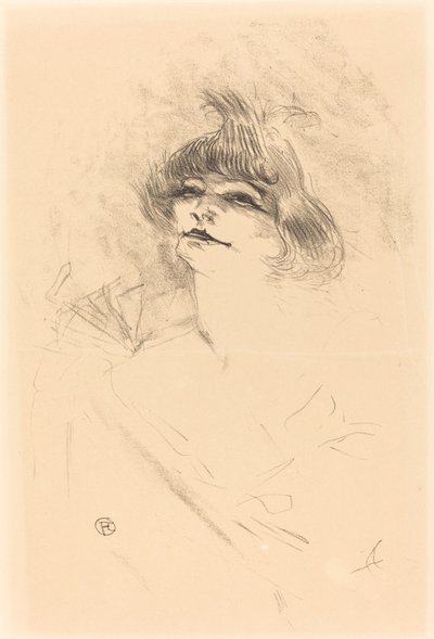 Polaire, 1897. 作者 亨利·德·图卢兹·劳特雷克