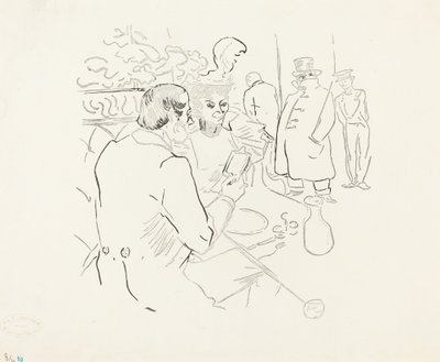 势利主义，1895年。 作者 亨利·德·图卢兹·劳特雷克