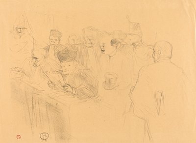 苏代斯的证言 作者 Henri de Toulouse Lautrec
