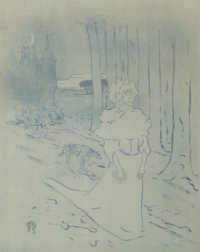 警钟，1895年 作者 亨利·德·图卢兹·劳特雷克