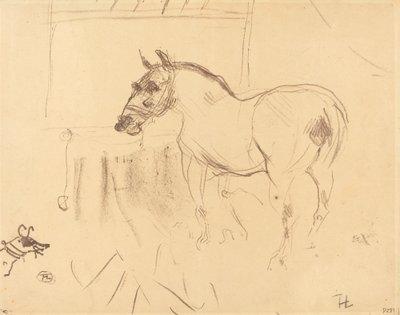 卡尔梅斯的小矮马(Le petit poney de Calmèse) 作者 亨利·德·图卢兹·劳特雷克