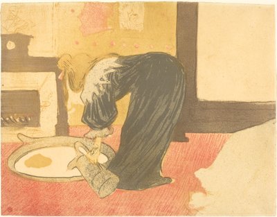 浴缸里的女人 浴缸里的女人，1896年。 作者 亨利·德·图卢兹·劳特雷克