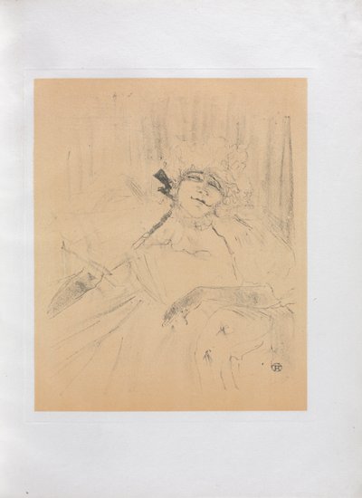 伊薇特-吉尔伯特-英语系列：  古代香颂 作者 Henri de Toulouse-Lautrec