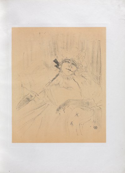 伊维特·吉尔伯特（英语：Yvette Guilbert）-英语丛书：古代歌曲，1898年。 作者 亨利·德·图卢兹·劳特雷克