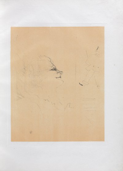 伊薇特-吉尔伯特-英语系列：  佩西玛 作者 Henri de Toulouse-Lautrec
