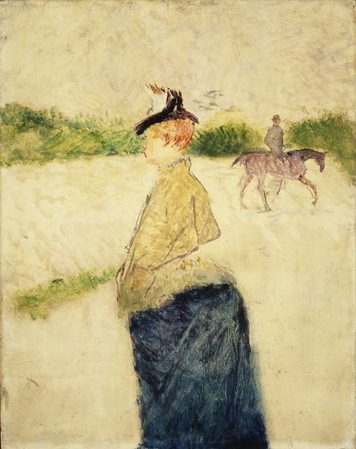 埃米莉，1890年代后期。 作者 亨利·德·图卢兹·劳特雷克