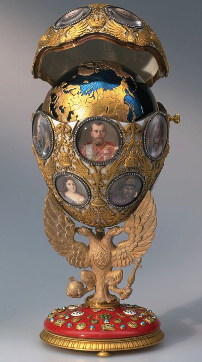 罗曼诺夫斯三世纪念堂鸡蛋，1913年 作者 亨里克·伊曼纽尔·威格斯特伦