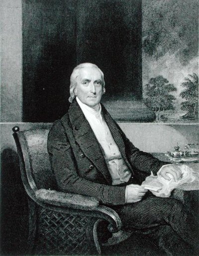 Philip Syng Physick (1768-1837)，由Richard W. Dodson (1812-67)雕刻（雕刻）。 作者 亨利（后）英曼