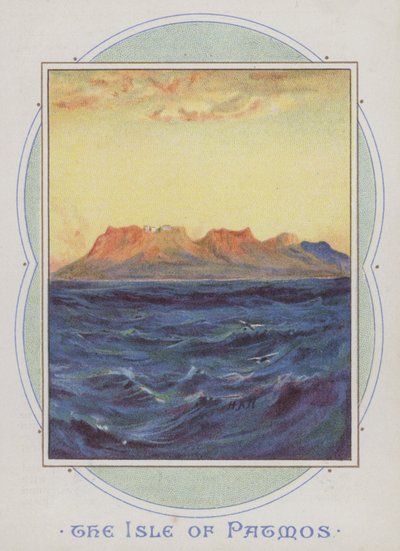 帕特摩斯岛 (chromolitho) 作者 亨利·安德鲁·哈珀