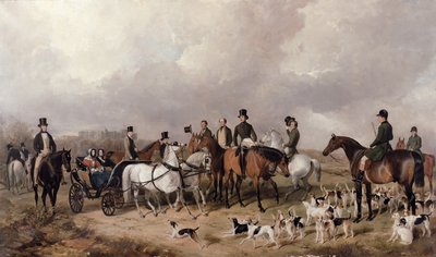 1845年，在大公园温莎的王子配偶的Har间相遇 作者 亨利·巴劳